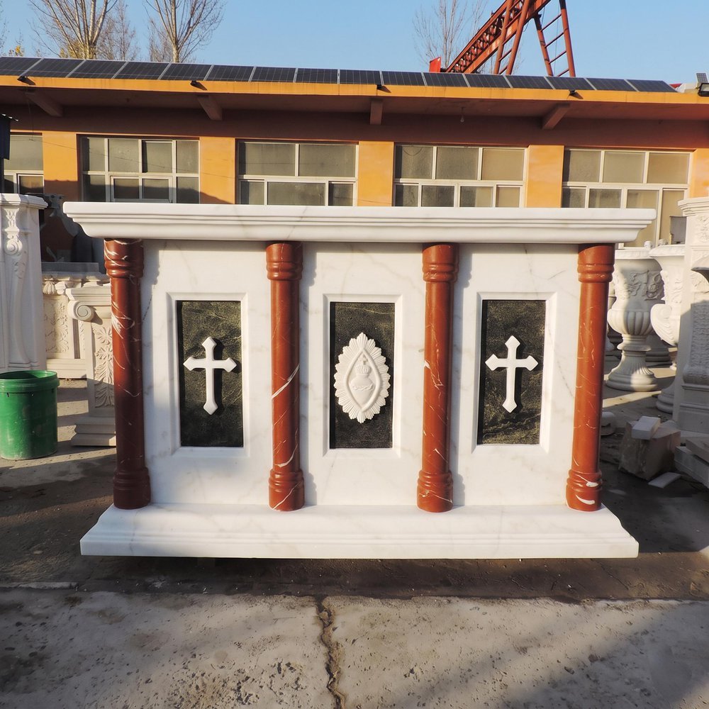 Communion Table with Cross