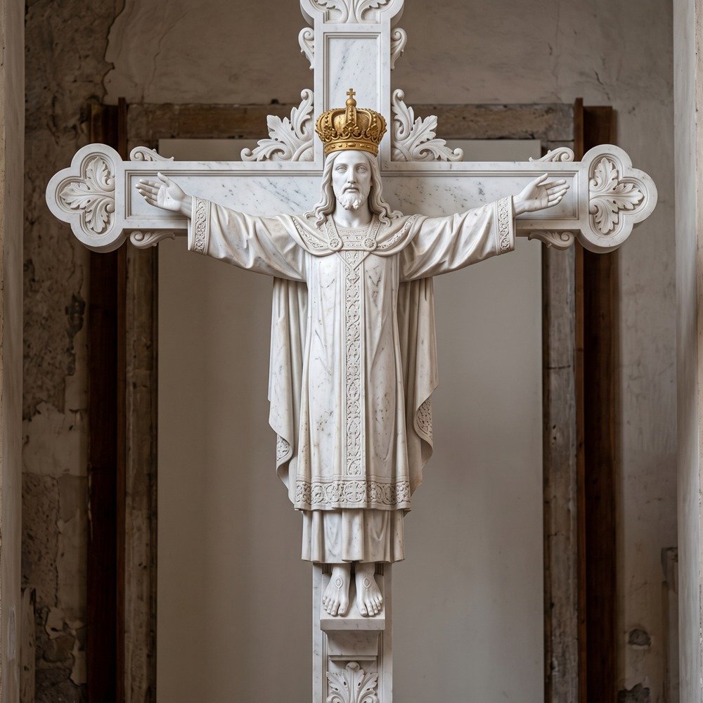 crucifix statue