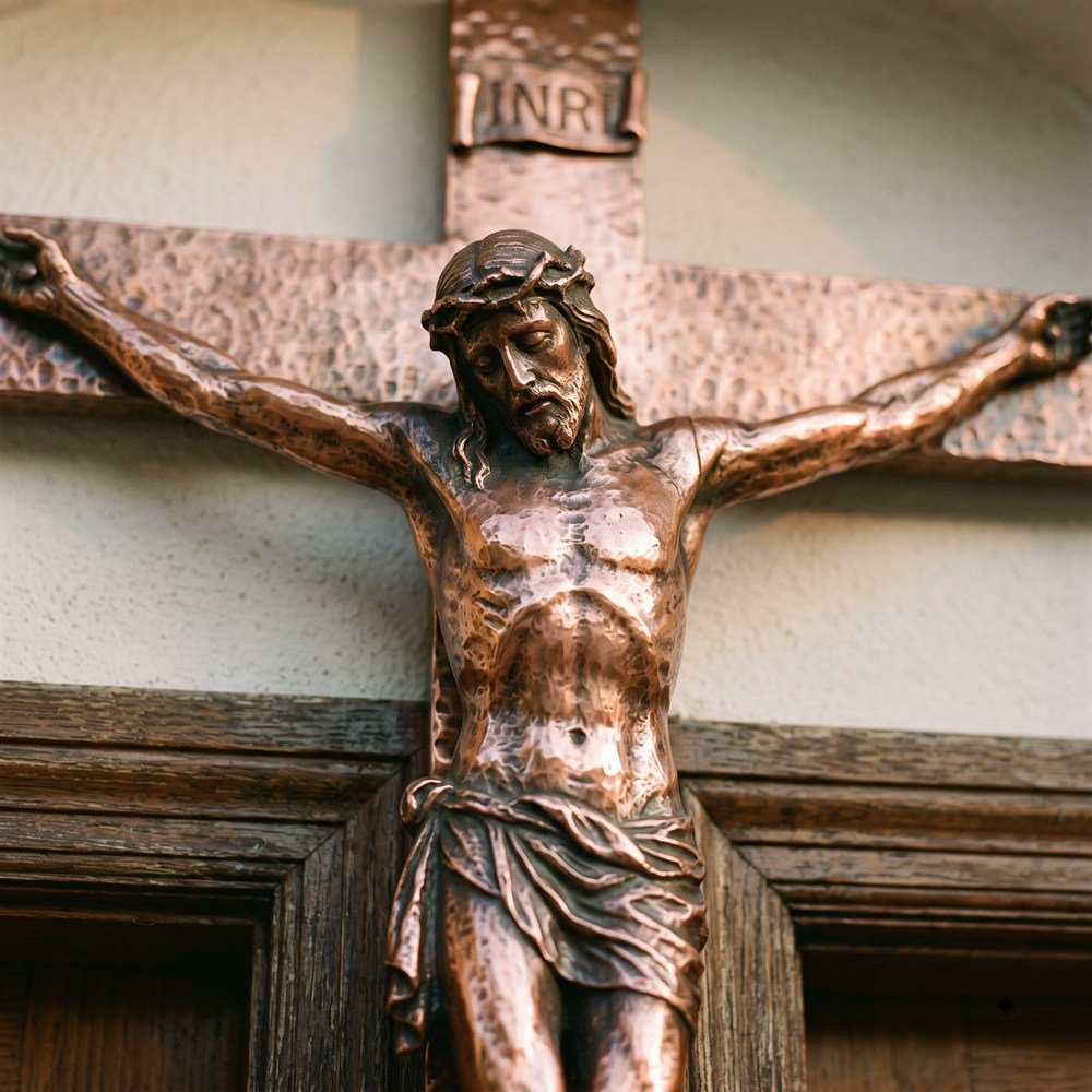 crucifix statue