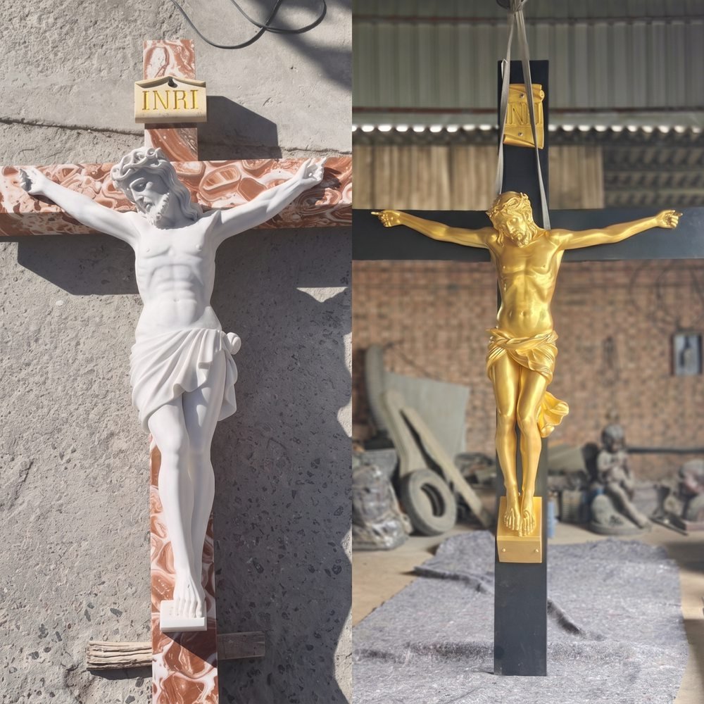 crucifix statue