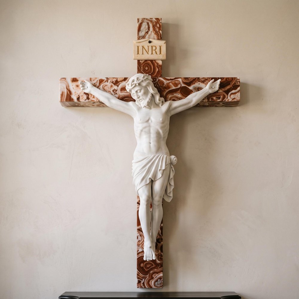 crucifix statue